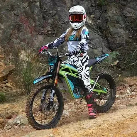 JMT-595594 Adult 12000W Off-Road Electric Dirt Bike with CE Certification , Top Speed 27.9 mph
