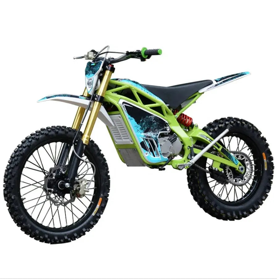 JMT-595594 Adult 12000W Off-Road Electric Dirt Bike with CE Certification , Top Speed 27.9 mph