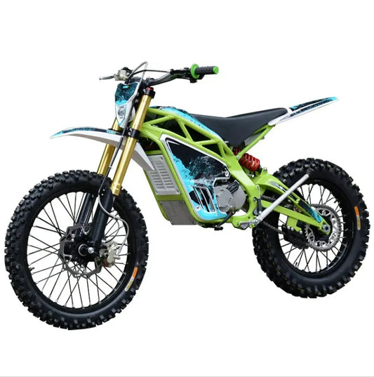 JMT-595594 Adult 12000W Off-Road Electric Dirt Bike with CE Certification , Top Speed 27.9 mph