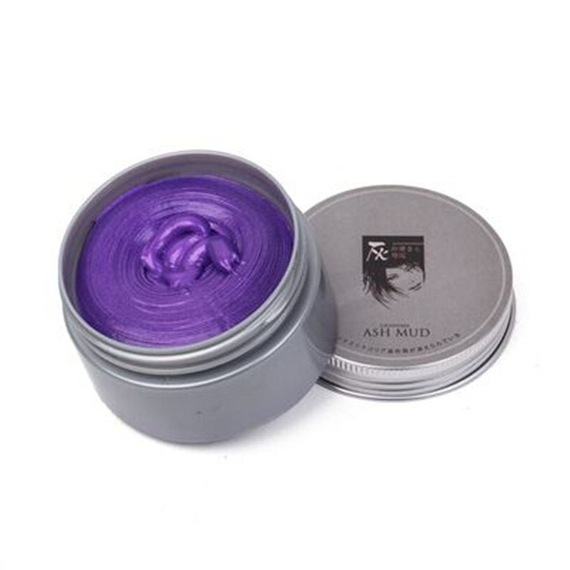 JMT-595658 Temporary Hair Color Cream and Styling Wax - 100g, Multiple Shades Available