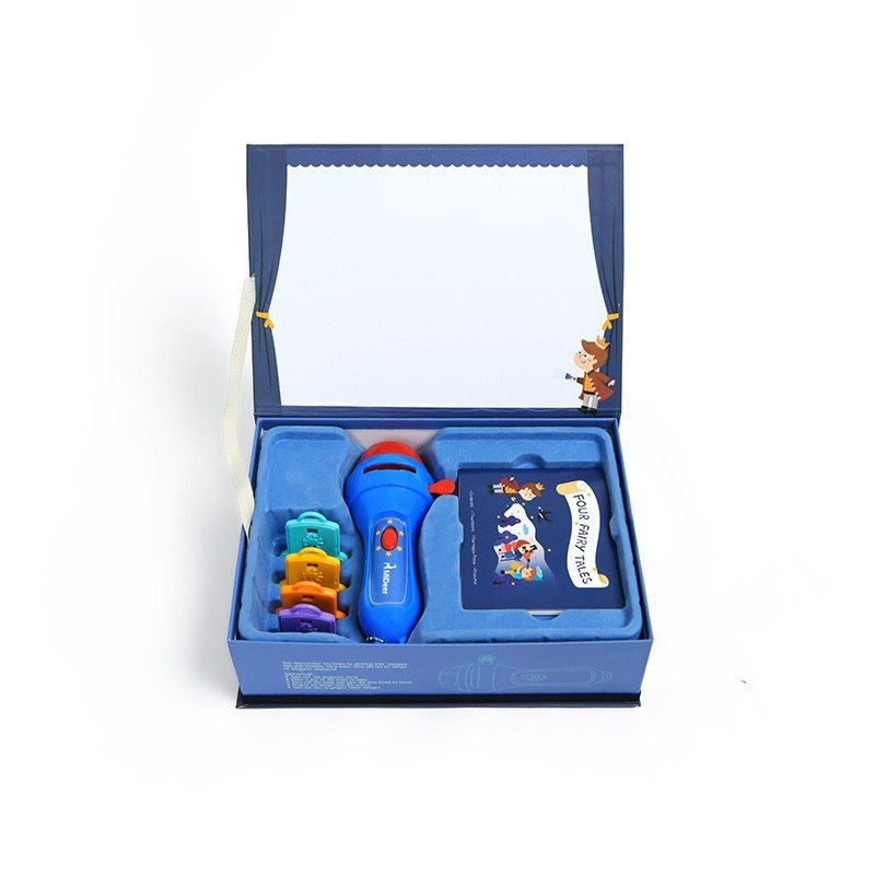 JMT-595850 Children's Storybook Projector Torch with Four Projection Discs and 32 Images for Bedtime Stories