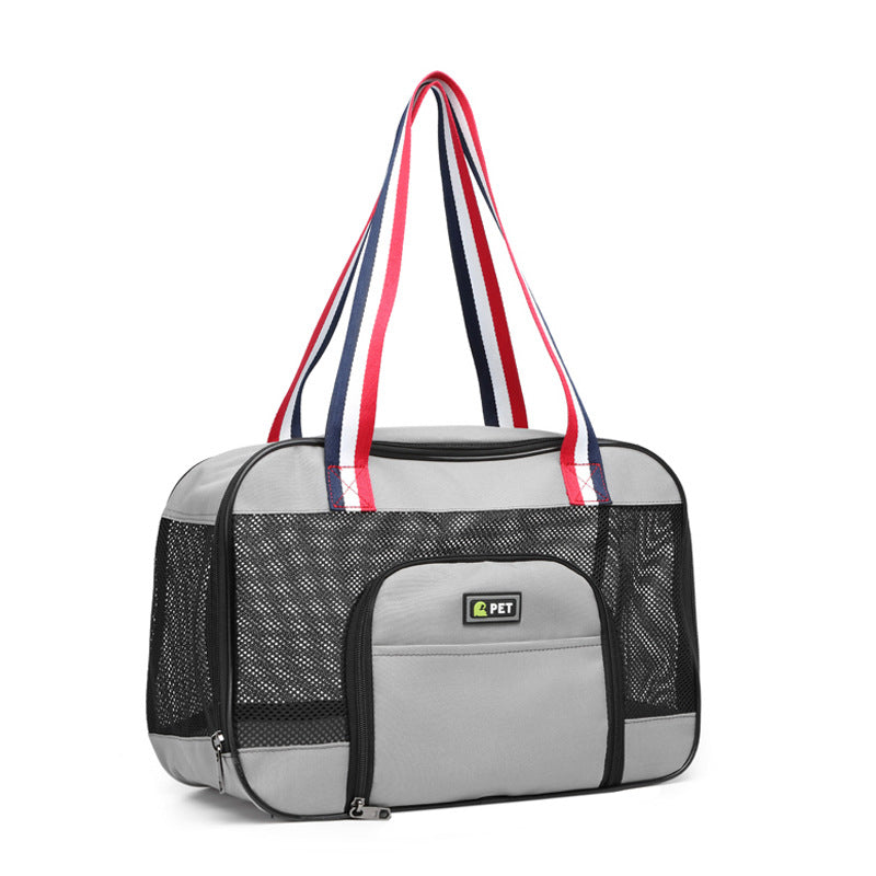 JMT-595914 Breathable Foldable Cat Carrier Bag for Travel and Outdoor Use