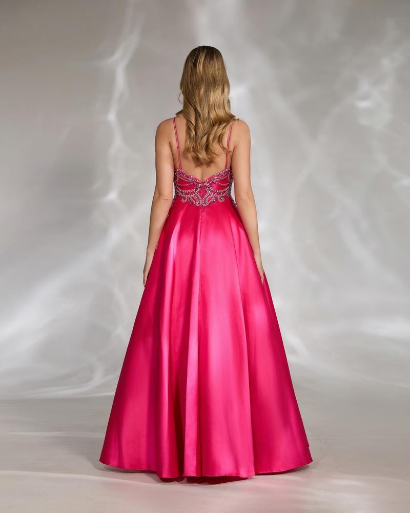 JMT-595914 Elegant Pink Evening Dress for Women - SH0047