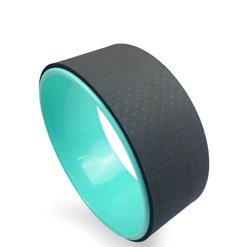 JMT-595914 Yoga Circle for Beginners - Auxiliary Fitness Wheel for Back Bending, 32cm Diameter, TPE Material