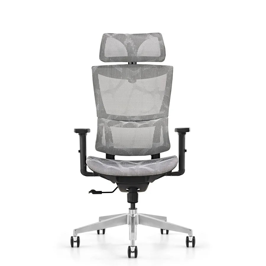 JMT-596106 Ergonomic High Back Office Chair with Mesh Design and Aluminium Base