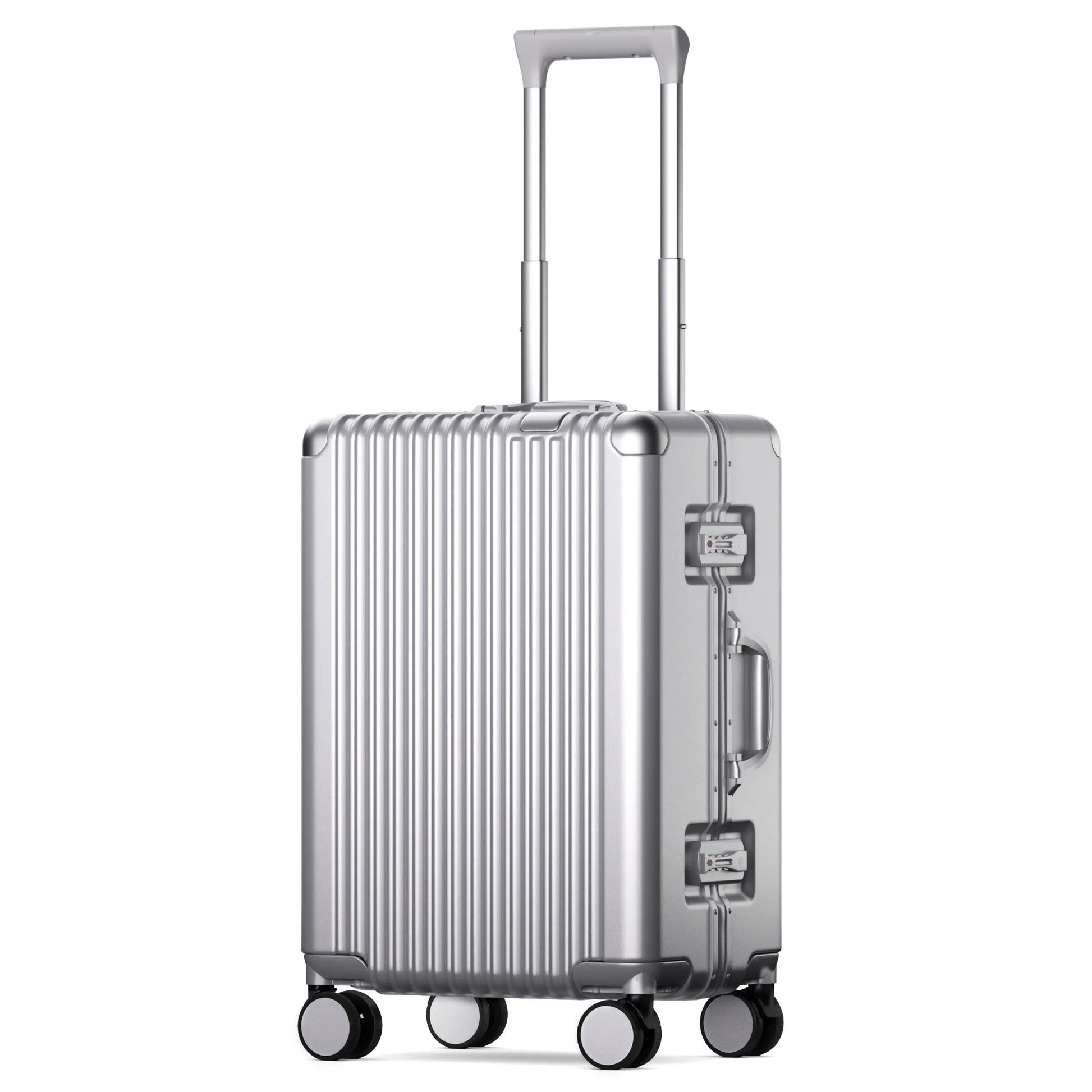 JMT-596554 20 Inch Carry-On PC Trolley Case with Aluminium Frame for Stylish Travel