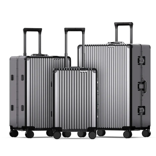 JMT-596554 20 Inch Carry-On PC Trolley Case with Aluminium Frame for Stylish Travel