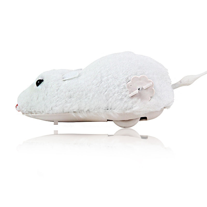 JMT-596810 Interactive Plush Mouse Toy for Cats and Dogs - Random Colors