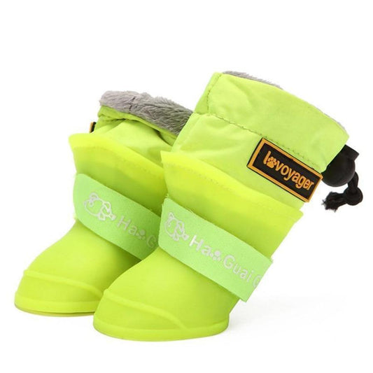 JMT-597450 Waterproof Non-Slip Silicone Dog Shoes for All Weather Protection