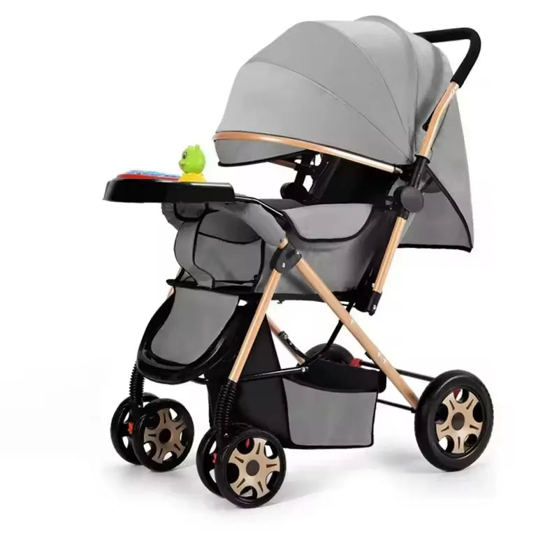 JMT-597962 Adjustable 3-in-1 Foldable Stroller and Baby Walker for Convenient Baby Travel