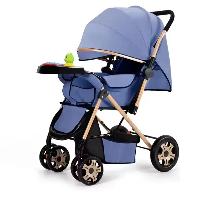 JMT-597962 Adjustable 3-in-1 Foldable Stroller and Baby Walker for Convenient Baby Travel