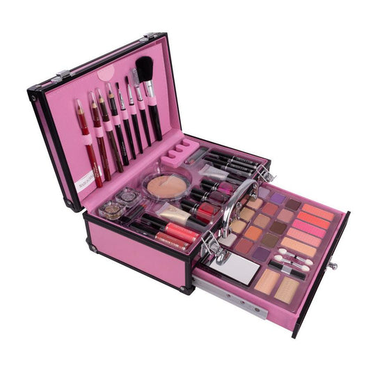JMT-598410 Girls Makeup Set with 8 Colors for Facial Cosmetics and Nail Art Tools