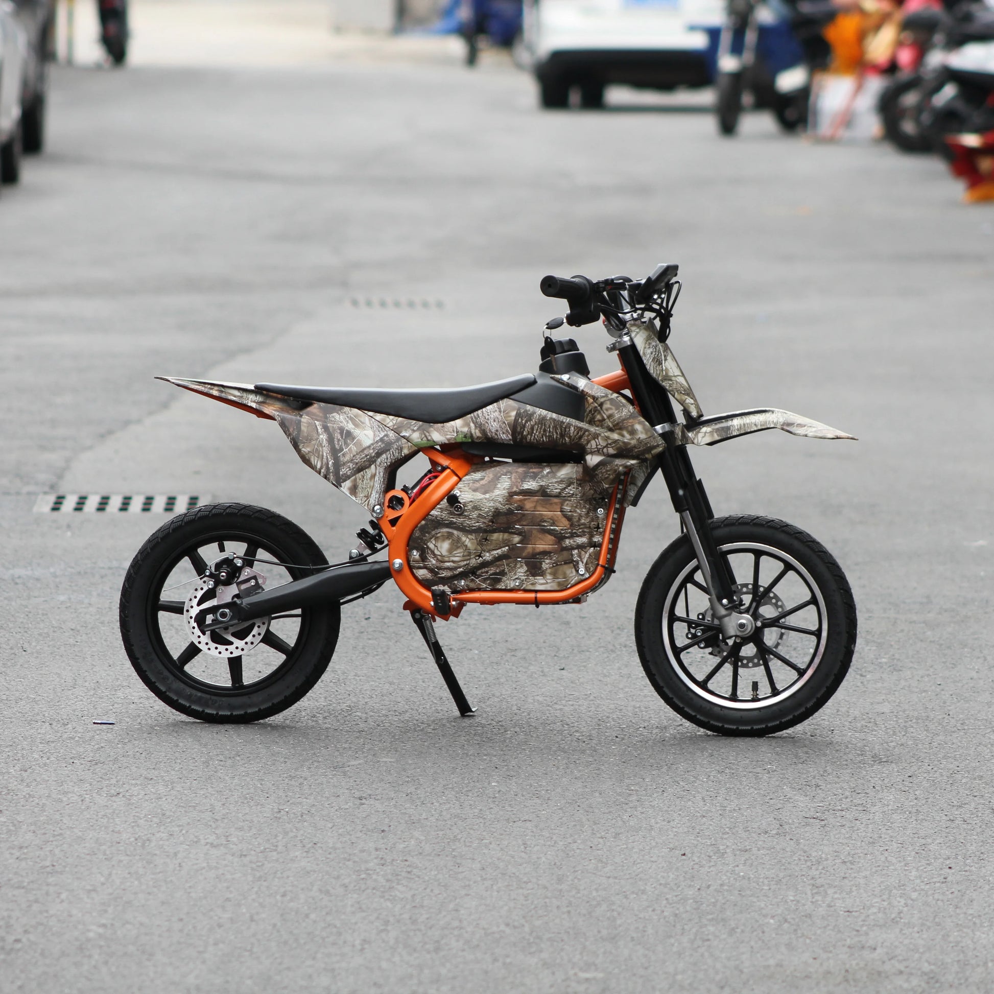 JMT-598730 Electric Dirt Bike for Kids - 350W 36V Off-Road Dirt Bike with Mountain Road Capability , Top Speed 27.9 mph