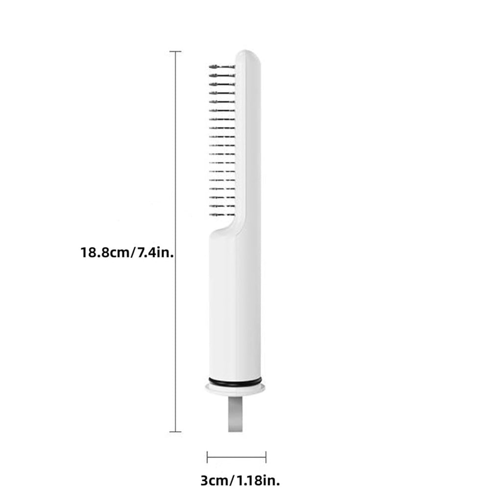 JMT-598794 Stainless Steel Dematting Comb for Dogs - Grooming Brush with User-Friendly Handle for Knots and Mats Removal