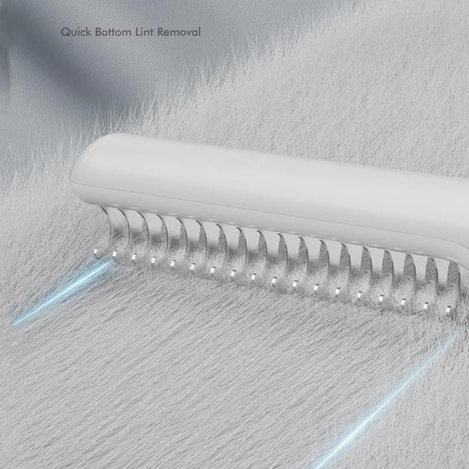 JMT-598794 Stainless Steel Dematting Comb for Dogs - Grooming Brush with User-Friendly Handle for Knots and Mats Removal