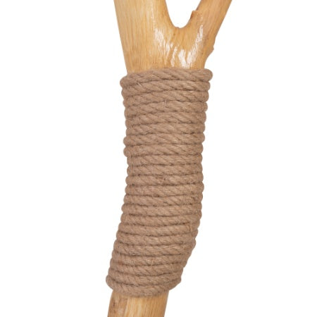 JMT-598986 Modern Cat Tower with Natural Wood Branches, Indoor Cat Condo and Playhouse in White, Comfortable Plush Beds and Scratching Posts