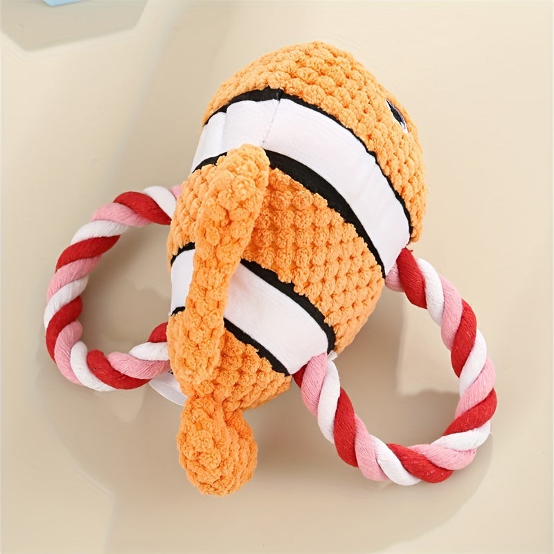 JMT-599114 Turtle Shaped Interactive Dog Chew Toy – Durable and Engaging Plush Pet Toy for Dogs