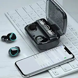 JMT-599306 Wireless M10 TWS Earbuds with V5.3 Bluetooth, Waterproof Design, and Power Bank