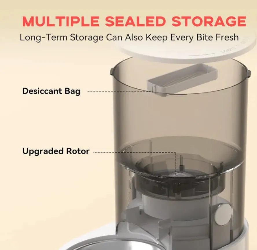 JMT-599498 Smart Wifi Automatic Pet Feeder with Digital Timer for Dogs and Cats