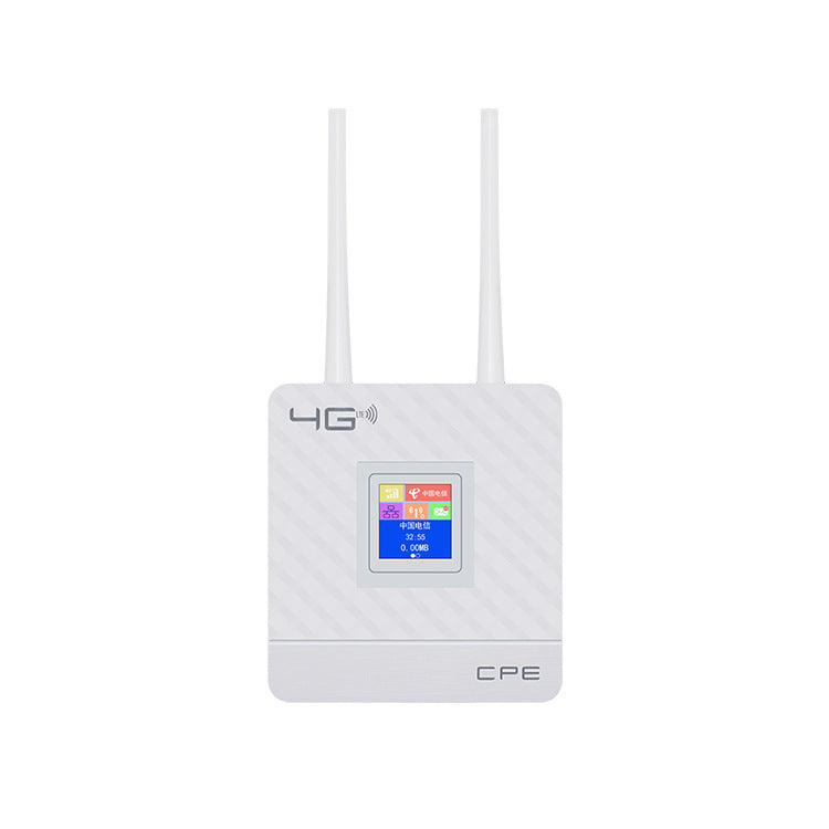 JMT-599754 4G Portable Wireless Router with SIM Card Slot, 150Mbps Wi-Fi, White Plastic, USB Interface, Ideal for Home Use