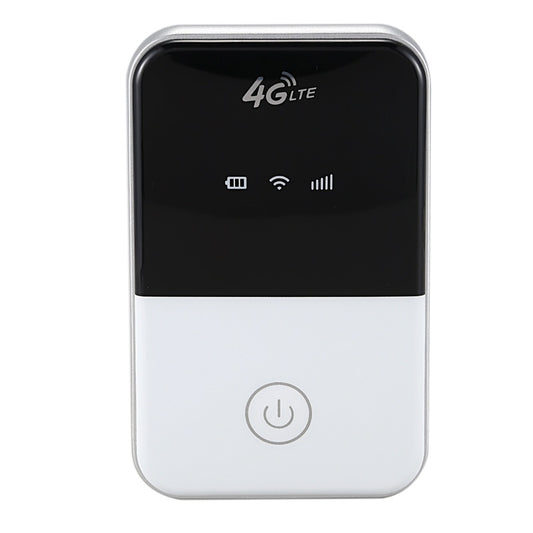 JMT-599754 4G Portable Wireless Router with SIM Card Slot, 150Mbps Wi-Fi, White Plastic, USB Interface, Ideal for Home Use