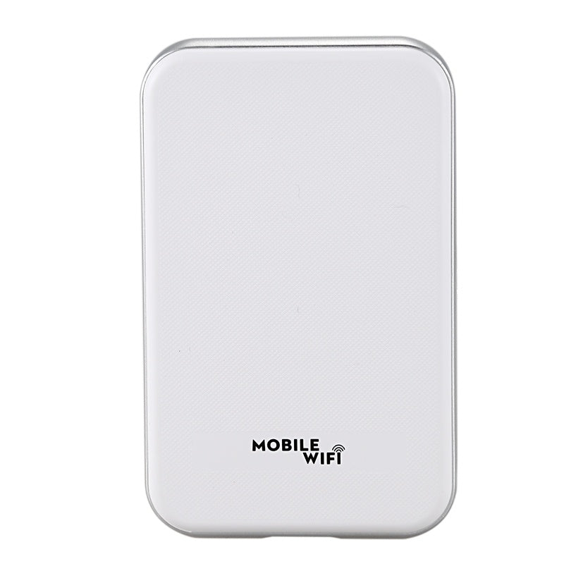 JMT-599754 4G Portable Wireless Router with SIM Card Slot, 150Mbps Wi-Fi, White Plastic, USB Interface, Ideal for Home Use