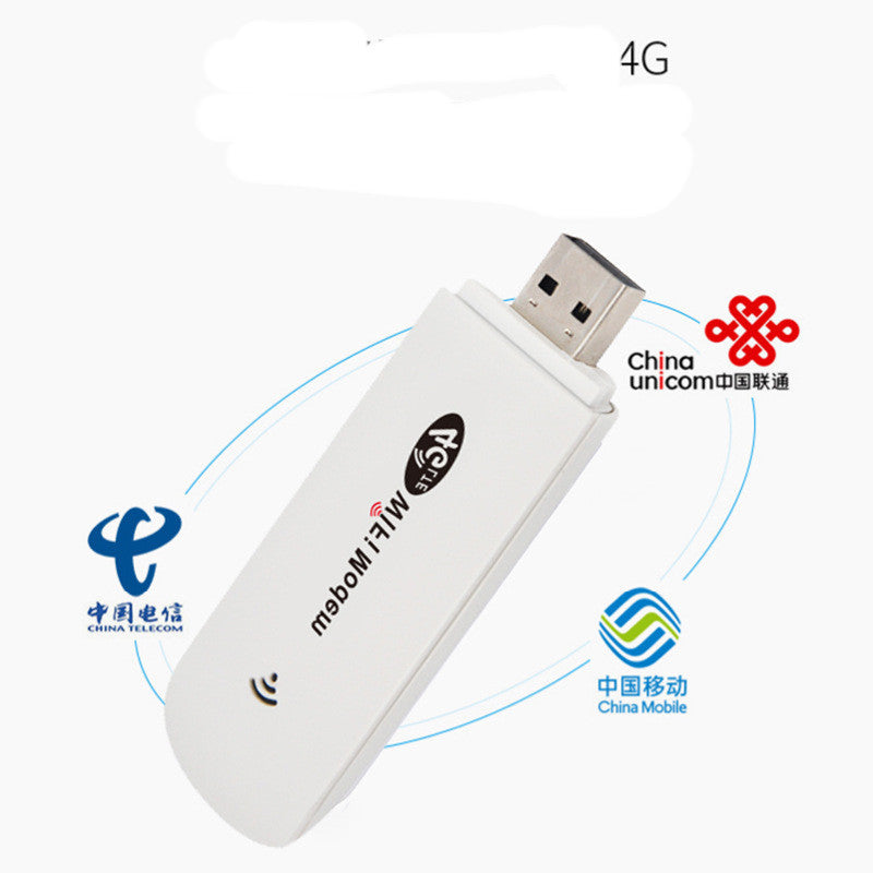 JMT-599754 4G Portable Wireless Router with SIM Card Slot, 150Mbps Wi-Fi, White Plastic, USB Interface, Ideal for Home Use