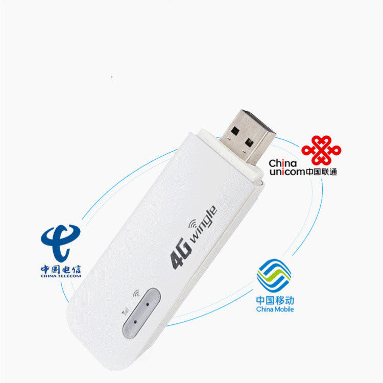 JMT-599754 4G Portable Wireless Router with SIM Card Slot, 150Mbps Wi-Fi, White Plastic, USB Interface, Ideal for Home Use