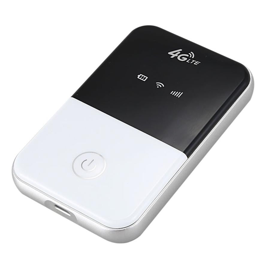 JMT-599754 4G Portable Wireless Router with SIM Card Slot, 150Mbps Wi-Fi, White Plastic, USB Interface, Ideal for Home Use