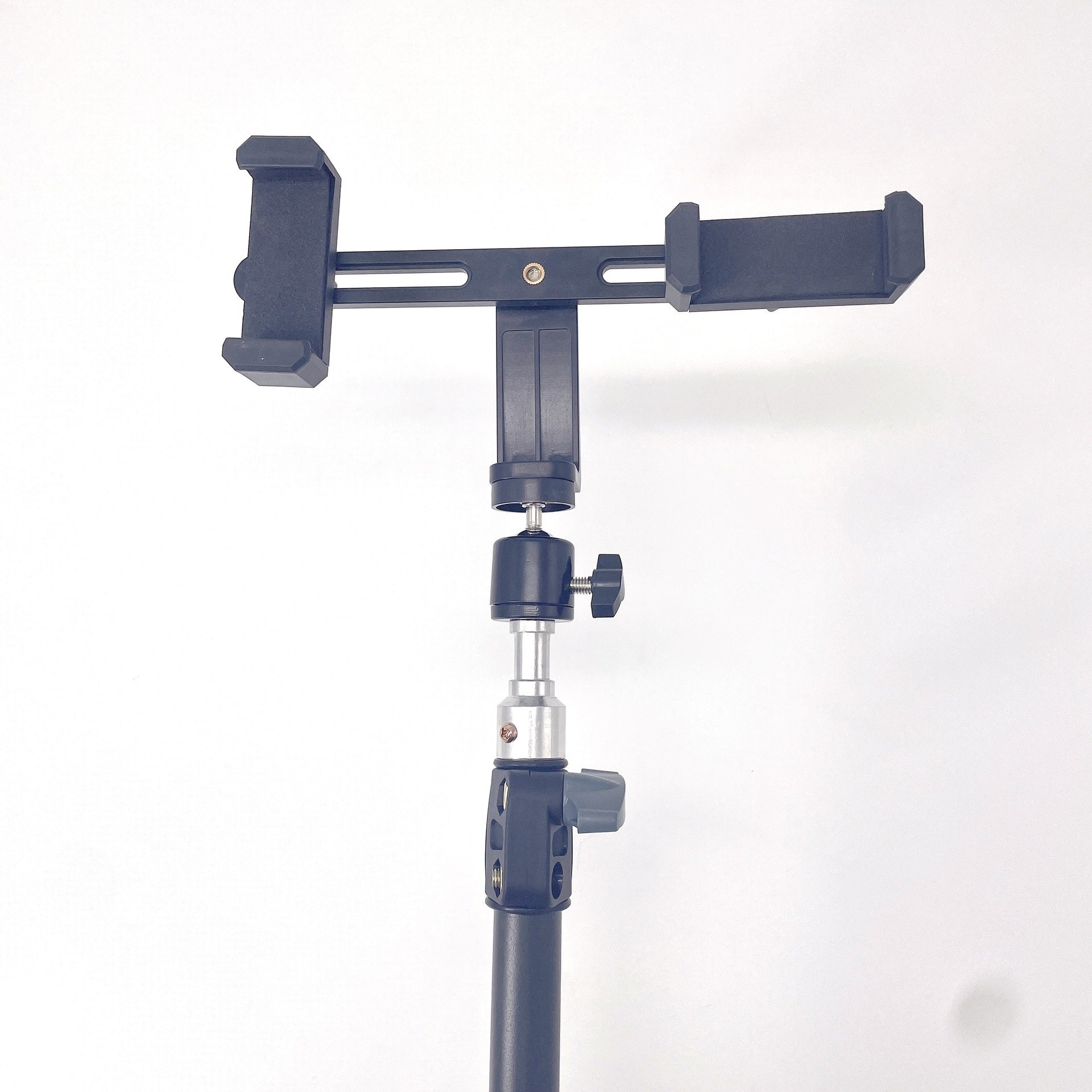 JMT-599818 Adjustable Mobile Phone Tripod with Retractable Height 1.1m to 2.1m for Photography and Vlogging