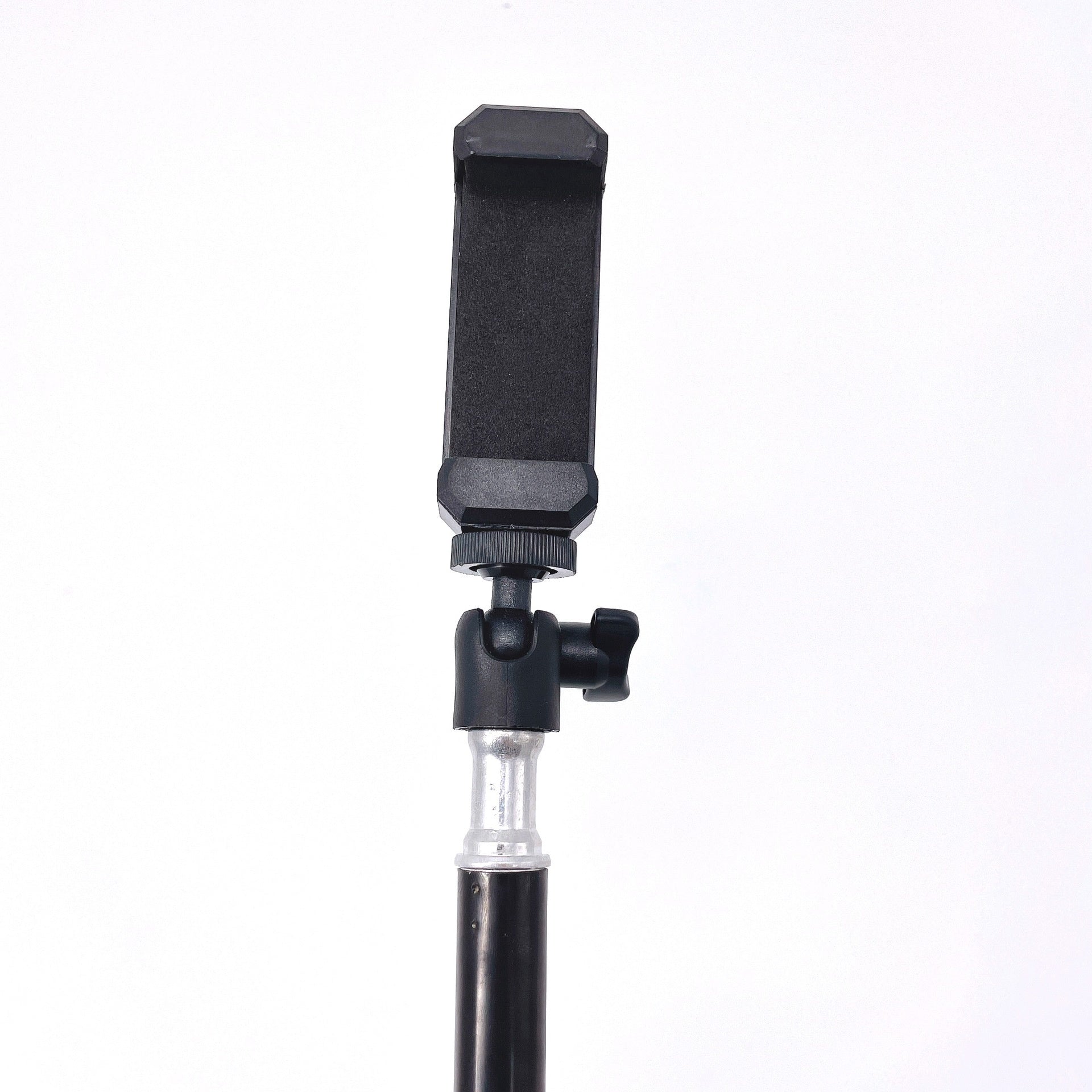 JMT-599818 Adjustable Mobile Phone Tripod with Retractable Height 1.1m to 2.1m for Photography and Vlogging