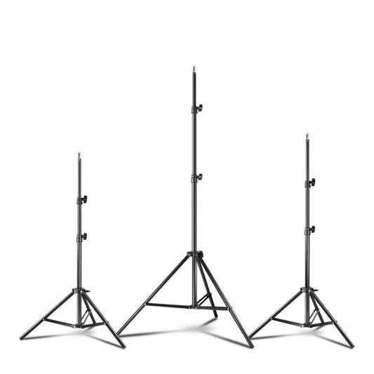 JMT-599818 Adjustable Mobile Phone Tripod with Retractable Height 1.1m to 2.1m for Photography and Vlogging