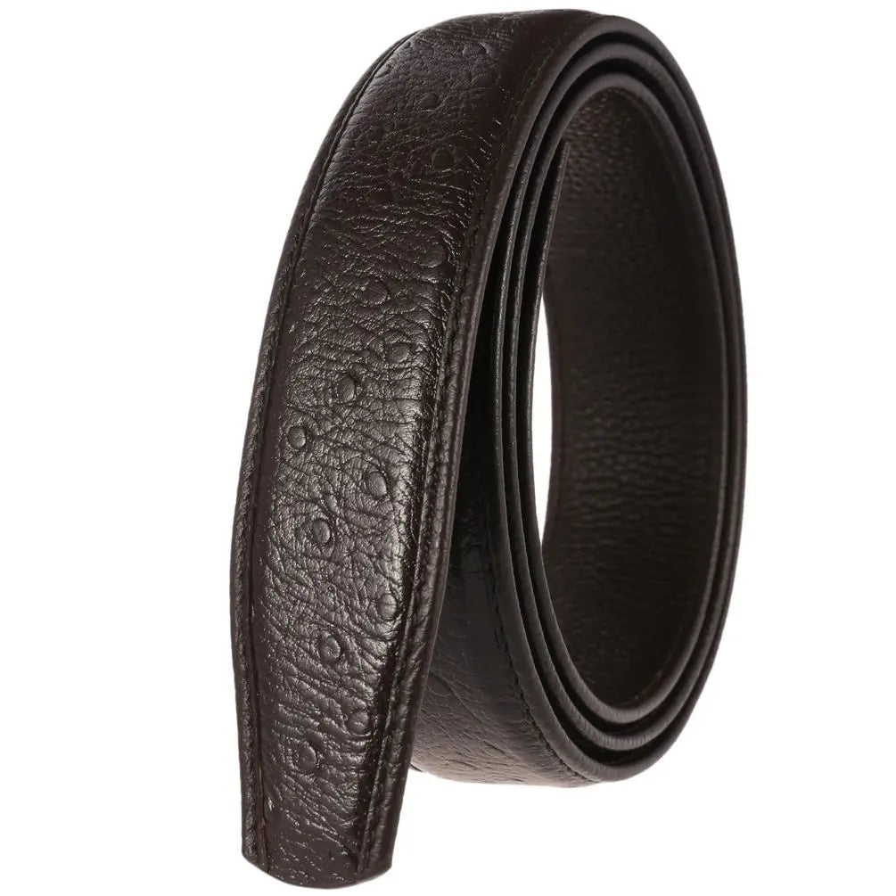 JMT-599882 Luxury Men's Crocodile Pattern Leather Belt
