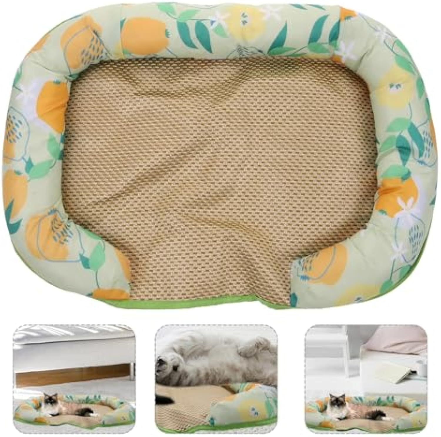 JMT-599946 Pet Cooling Mat - Self-Cooling Sleeping Pad for Dogs and Cats, Lightweight and Portable Summer Comfort Cushion