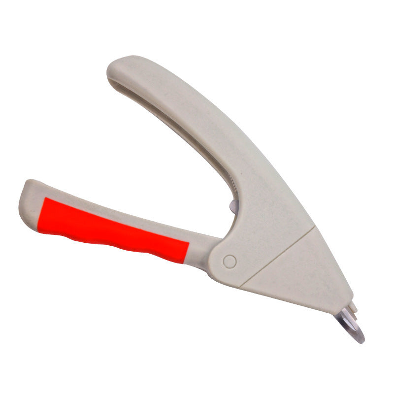 JMT-600202 Ergonomic Stainless Steel Pet Nail Clippers with Non-Slip Handle for Comfortable Grooming