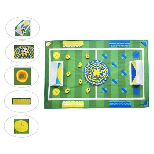 JMT-600586 Colorful Polyester Dog Training Olfactory Sniff Pad for Natural Foraging Activities