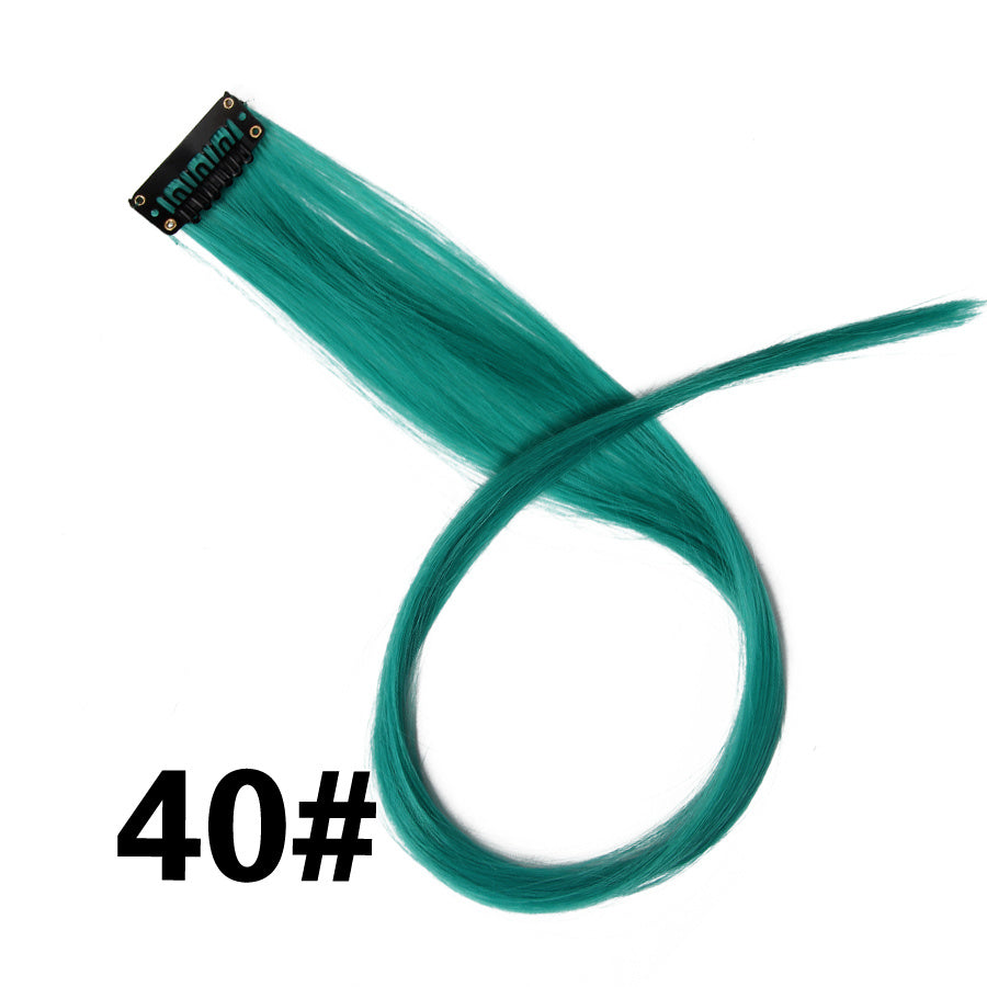 JMT-600650 18-Inch Wig Hair Extension in Vibrant Color with Natural Appearance