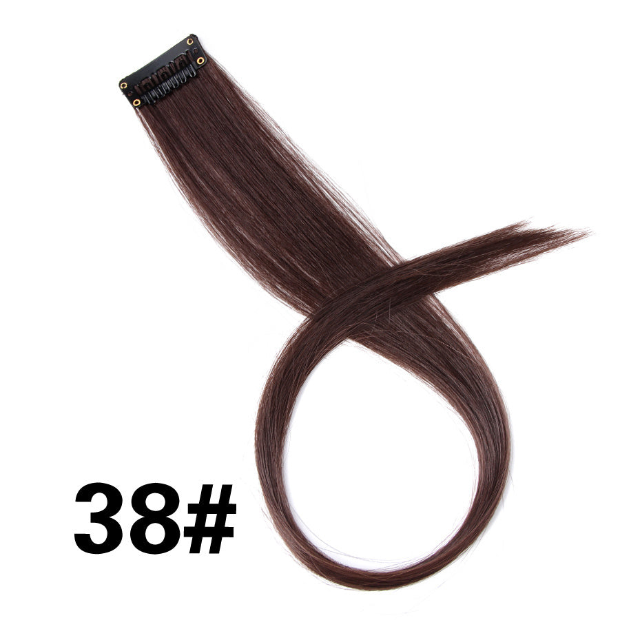 JMT-600650 18-Inch Wig Hair Extension in Vibrant Color with Natural Appearance