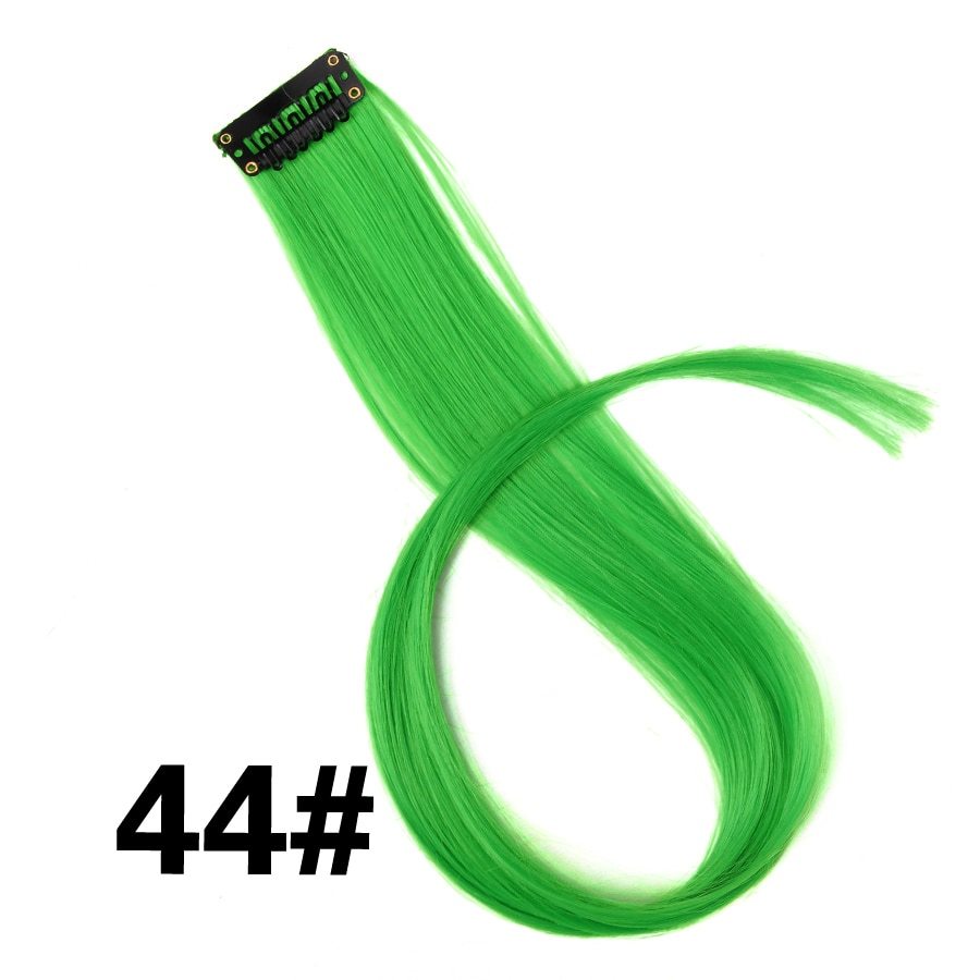 JMT-600650 18-Inch Wig Hair Extension in Vibrant Color with Natural Appearance