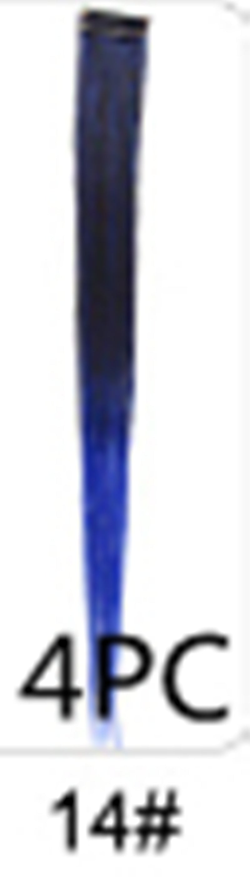 JMT-600650 18-Inch Wig Hair Extension in Vibrant Color with Natural Appearance