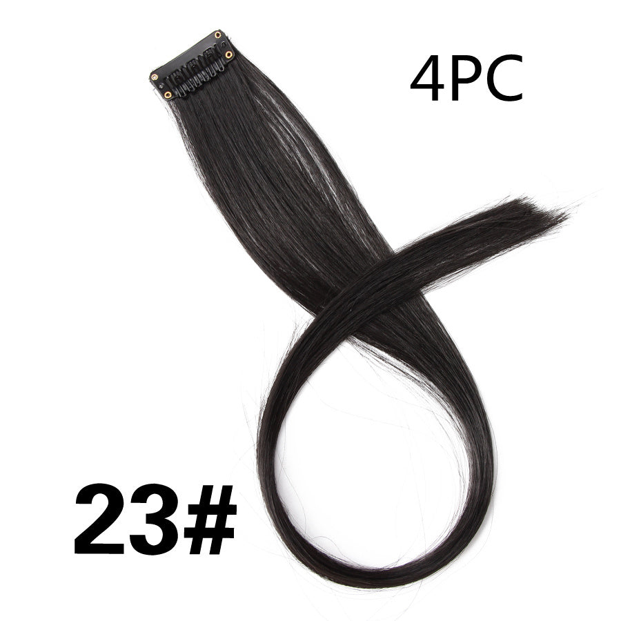 JMT-600650 18-Inch Wig Hair Extension in Vibrant Color with Natural Appearance