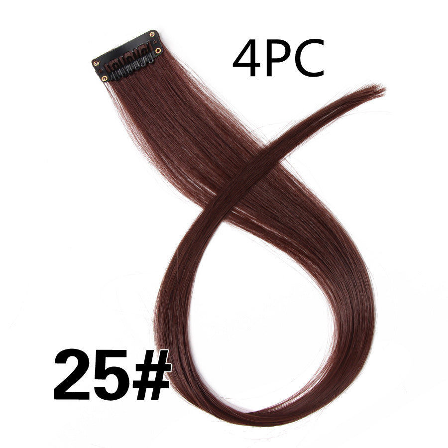 JMT-600650 18-Inch Wig Hair Extension in Vibrant Color with Natural Appearance