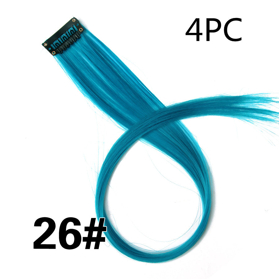 JMT-600650 18-Inch Wig Hair Extension in Vibrant Color with Natural Appearance