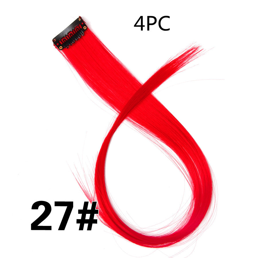 JMT-600650 18-Inch Wig Hair Extension in Vibrant Color with Natural Appearance