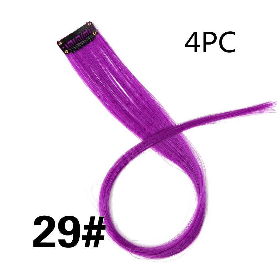 JMT-600650 18-Inch Wig Hair Extension in Vibrant Color with Natural Appearance