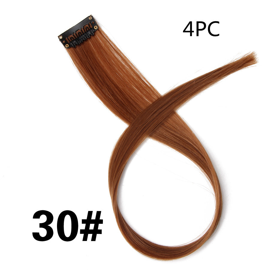 JMT-600650 18-Inch Wig Hair Extension in Vibrant Color with Natural Appearance