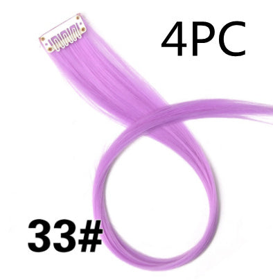 JMT-600650 18-Inch Wig Hair Extension in Vibrant Color with Natural Appearance