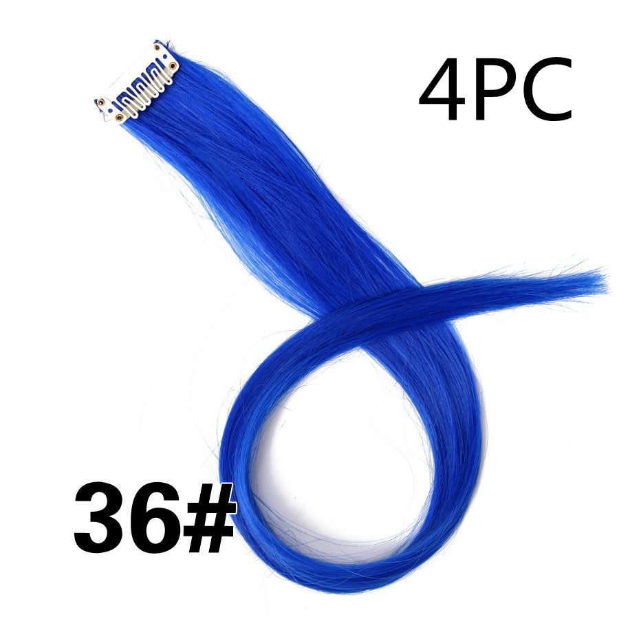 JMT-600650 18-Inch Wig Hair Extension in Vibrant Color with Natural Appearance