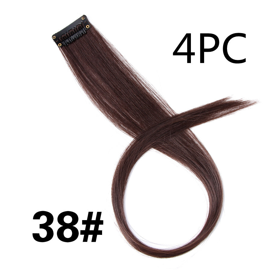 JMT-600650 18-Inch Wig Hair Extension in Vibrant Color with Natural Appearance
