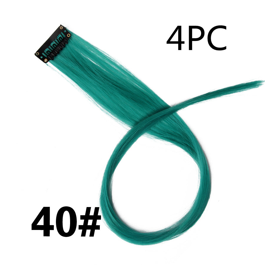 JMT-600650 18-Inch Wig Hair Extension in Vibrant Color with Natural Appearance